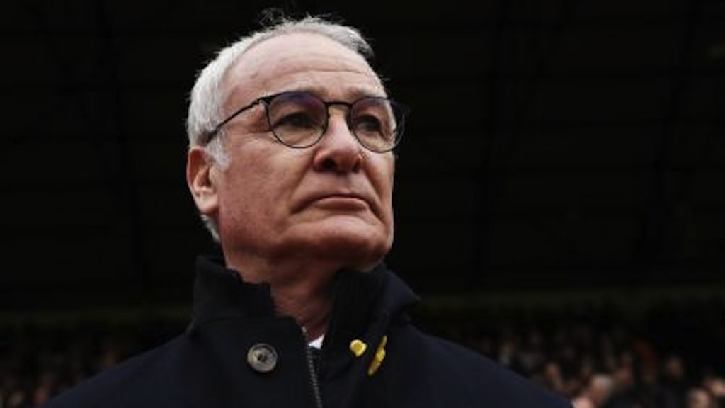 Técnico do Leicester City, Claudio Ranieri