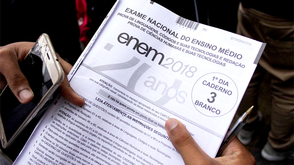 A gráfica que imprimiu as provas do Enem, no ano passado, abriu falência