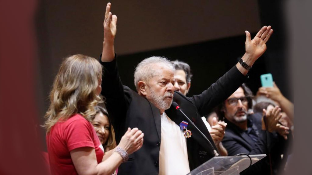 Lula tem realizado uma série de discursos em que chama a sociedade brasileira a resistir ao fascismo