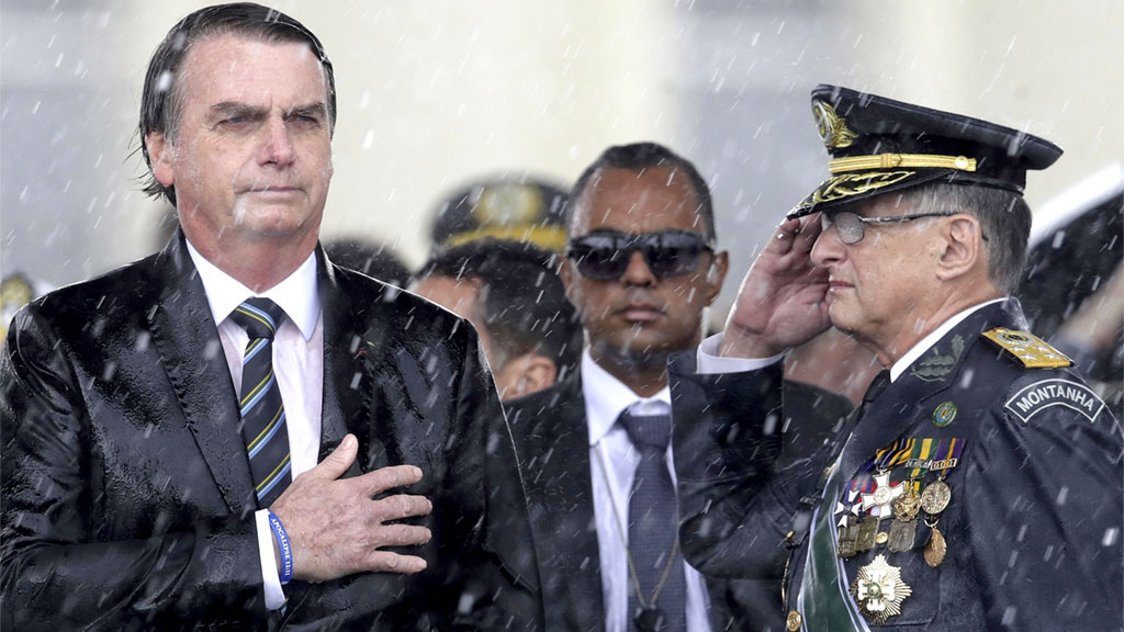 Mais brasileiros acreditam que é hora de deixar o mandatário neofascista Jair Bolsonaro sem o apoio dos militares