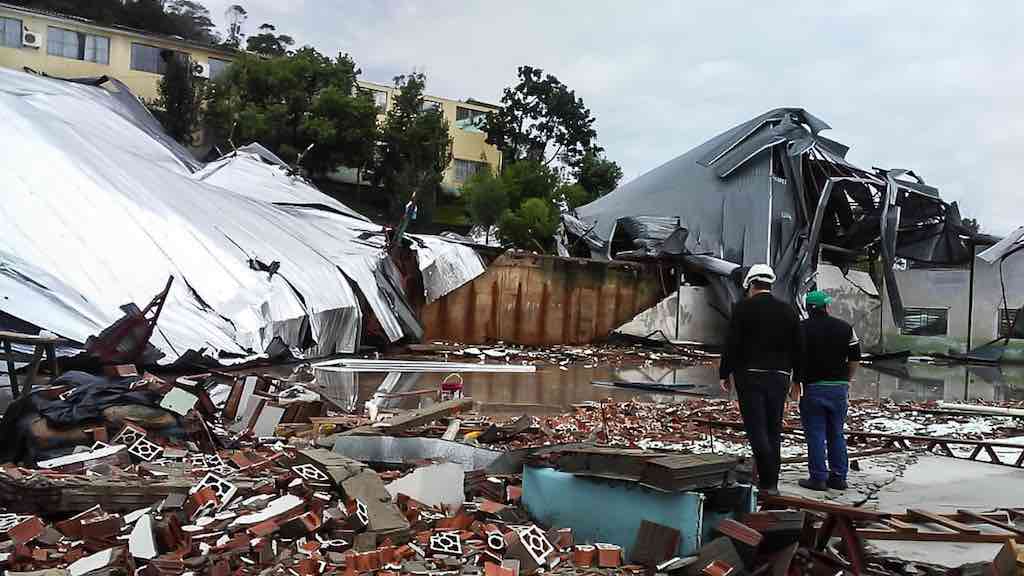 Em Santa Catarina, além dos óbitos, 49 cidades foram afetadas