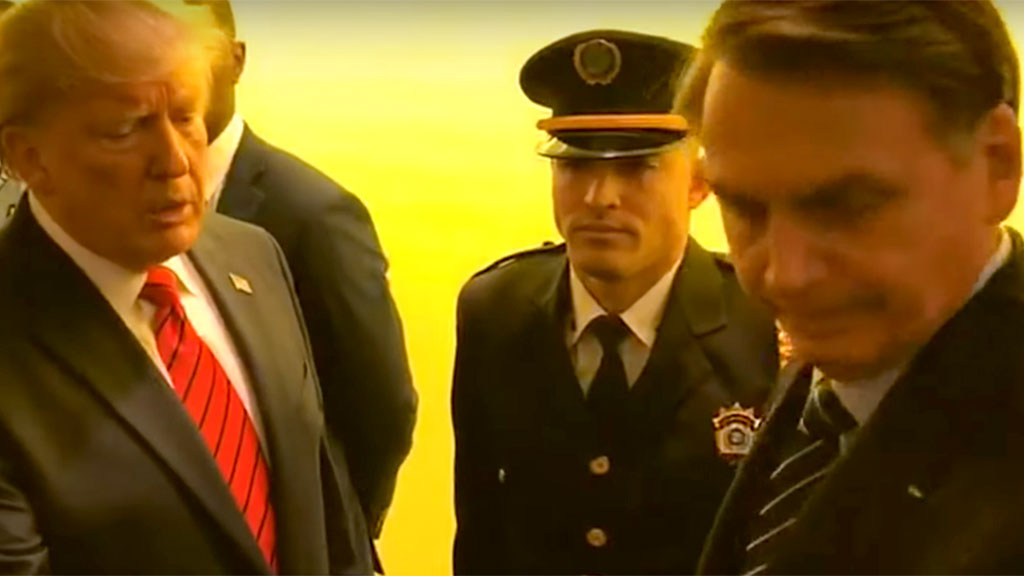 Na única visita que fez à Casa Branca, Bolsonaro disse a Trump: 'I love you'