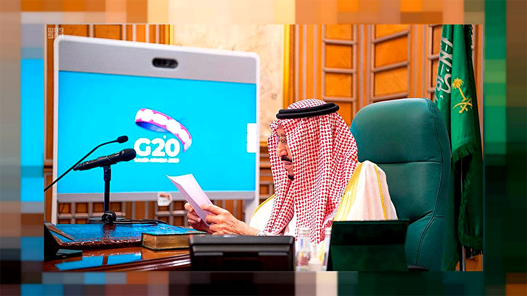 O rei Salman bin Abdulaziz ressaltou a importância do desenvolvimento de ferramentas contra o novo coronavírus