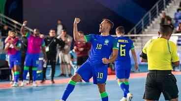 Seleção brasileira se classifica para oitavas da Copa do Mundo de futsal