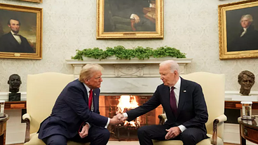 Biden recebe Trump na Casa Branca para transferência de poder