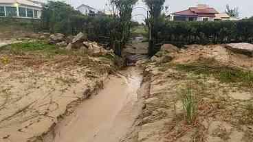 Tsunami meteorológico atinge cidade de Santa Catarina