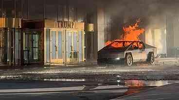 Inteligência artificial foi usada para planejar explosão junto a Hotel Trump