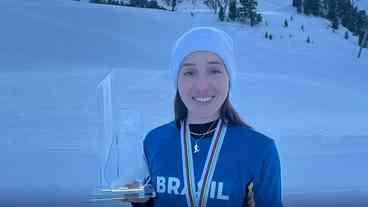 Vanessa Molon é campeã geral da Copa Europeia de snowboard