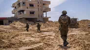 Forças israelenses tomam Rafah como nova zona de segurança