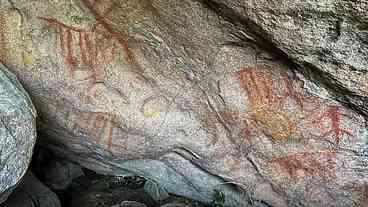 Estudo de Pinturas Rupestres em Itatiaia