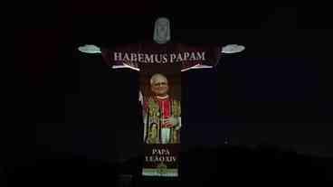 Cristo Redentor Celebra Eleição do Papa Leão XIV