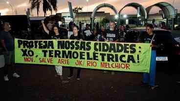 Protestos suspendem audiência da UTE Brasília