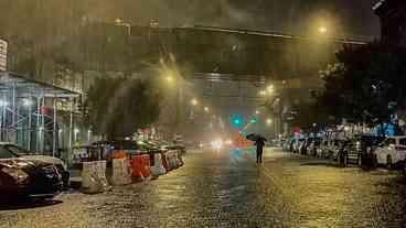 Enchentes históricas em NY e Nova Jersey