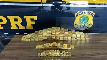 Caminhonete com R$ 61 milhões em ouro apreendida