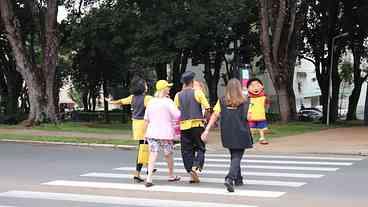 Redução de óbitos no Dia do Pedestre no DF
