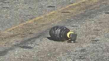 Granada é lançada em casa em Três Rios