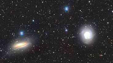 Via Láctea e Galáxias Anãs: Dança Cósmica Revelada