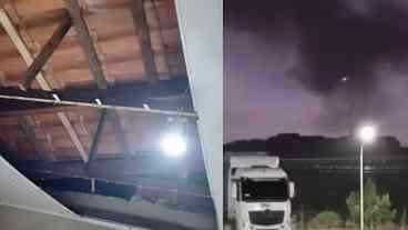 Incêndio em fábrica de explosivos em Curitiba