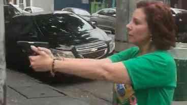 Zambelli condenada no STF por porte ilegal de arma