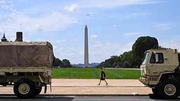 Washington processa Trump por controle da polícia