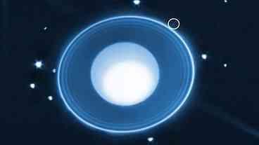 James Webb Descobre Nova Lua em Urano