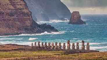 Patrimônio da Ilha de Páscoa pode sumir até 2080