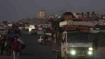 Israel aponta saída de milhares de palestinos da Cidade de Gaza