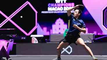Hugo Calderano é vice no WTT Champions Macau