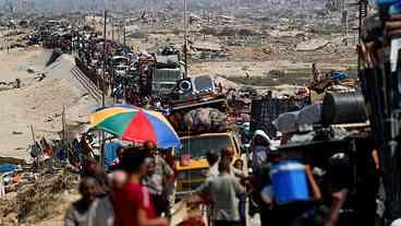 Corredor temporário é aberto em Gaza durante ofensiva israelense