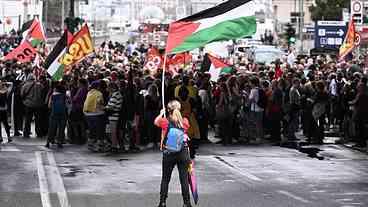 Greve Geral na Itália Contra a Guerra em Gaza