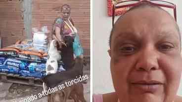 Torcedores se unem em apoio a vendedora agredida