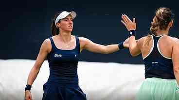 Luisa Stefani vence estreia nas duplas em Wuhan