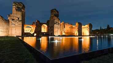 Visitas Noturnas nas Termas de Caracalla