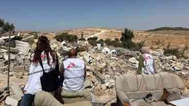 MSF denuncia violência em Khallet Athaba, Cisjordânia