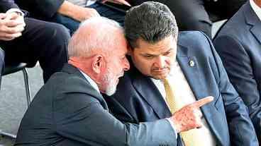 Alcolumbre e Lula: Articulação no Senado