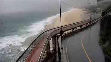 Ressaca Interdita Ciclovia Tim Maia no Rio