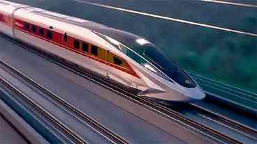 Trem-bala CR450: O mais rápido do mundo