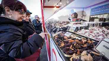 Trem Temático de Chocolate na Itália