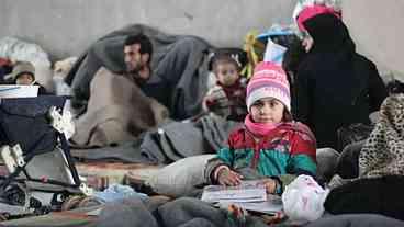 ONU Lança Campanha para Apoiar Refugiados no Inverno