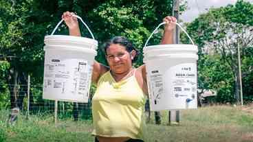 Indígenas Recebem Filtros para Água Potável