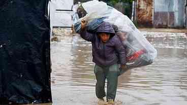 ONU alerta sobre inundações em Gaza