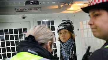 Greta Thunberg Detida em Protesto Pró-Palestina