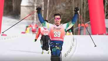 Ribera conquista ouro na Copa do Mundo de Esqui