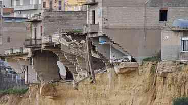 Itália investiga deslizamento em Niscemi