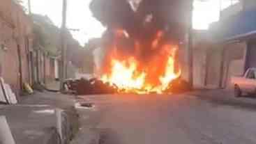 Criminosos Incendeiam Barricadas na Zona Oeste do Rio