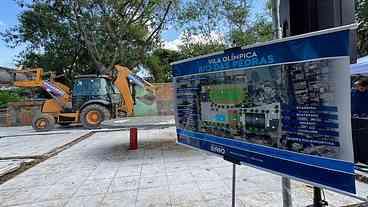 Nova Vila Olímpica em Rio das Pedras