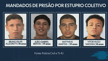 Polícia do Rio Investiga Novas Vítimas de Estupro Coletivo