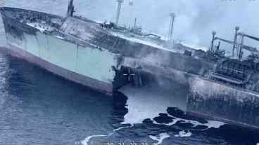 Itália monitora navio-tanque russo à deriva no Mediterrâneo