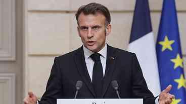 Macron descarta represália ao Irã por morte de soldado