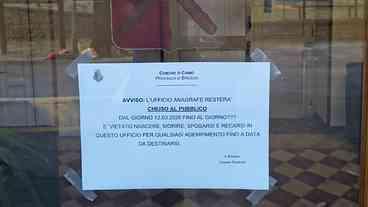 Cidade italiana suspende cartório por falta de funcionários